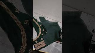 Paicha work Blouse designs with lace design shorts trending youtubeshorts viralvideo [upl. by Hna]