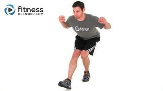 Low Impact HIIT Workout by FitnessBlendercom [upl. by Rimat36]