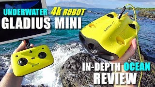 Underwater Drone GLADIUS Mini 4K ROV Review  Part 3  InDepth OCEAN TEST Pros amp Cons [upl. by Ahseenak]