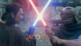 Sol vs Qimir Final Fight Scene  Star Wars  The Acolyte Episode 8 [upl. by Noiro326]