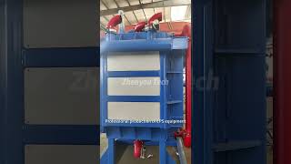 EPS Block Molding Machine Display Styrofoam Block Molding Machine Display EPS Block Machine [upl. by Jany]