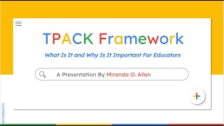 TPACK Framework What Is It and Why Is It Important For Educators [upl. by Aihsekin]