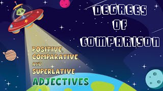 Degree of Comparison Positive Comparative amp Superlative Degree in English grammar Degree in Eng [upl. by Notelrac]