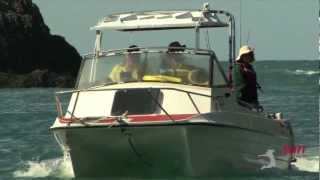 Boats Crossing the Bar quotSummertimequot in WHAKATANE NZ [upl. by Spevek]