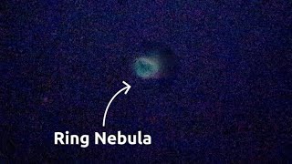 Unbelievable Watch Me Capture the Ring Nebula with My Phone and Telescope [upl. by Nnailuj]