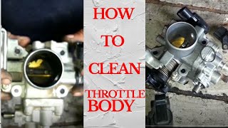 How To Clean Throttle Body  Low Idle Problems  Suzuki [upl. by Breger905]