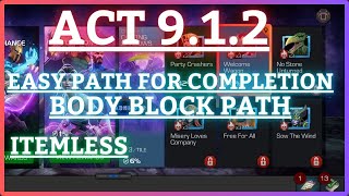 MCOC Act 9  912  Easy Path for Completion  Body Block Path  Silver Centurion Boss [upl. by Datha]