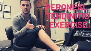 Peroneal Tendinopathy Exercise [upl. by Neelik469]