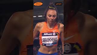 UA Iryna GERASHCHENKO Fail 🇺🇦❤️❤️ 2024 Memorial Van Damme spopaW shorts athletics viral [upl. by Allcot]