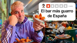 COMIENDO en el RESTAURANTE MÁS GUARRO de ESPAÑA 🫠 TODO LO TIRAN AL SUELO  PEPE EL GUARRO [upl. by Ameekahs]