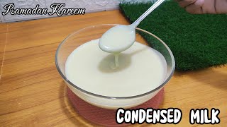 Easy Homemade Condensed Milk RecipeCondensed Milk RecipeTasty Food Kitchen 🌙 [upl. by Moncear360]