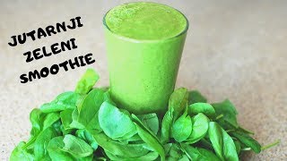 JUTARNJI ZELENI SMOOTHIE RECEPT  GREEN MORNING SMOOTHIE  MOM LIFE MAGIC [upl. by Iran]