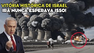 Grande golpe de Israel para o Irã Jatos de combate das FDI DEVASTAM alvos do Hezbollah no Líbano [upl. by Adyam798]