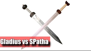 Gladius VS Spatha  Why Did The Empire Abandon The Gladius [upl. by Cozmo888]