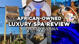 Inside West Africa’s First Ever 4STORY Spa amp Wellness Center  BlackAmerican Owned Ft Mirrored✨ [upl. by Ennagrom]