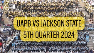 Jackson State vs UAPB  5th Quarter 2024 [upl. by Elinet]