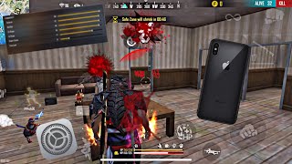 My settings ⚙️ iphone xs max 🔥  Free Fire highlights❤️‍🔥 [upl. by Thissa]