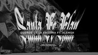 Santa Fe Klan Alemán  Dueños De La Esquina Lyric Video [upl. by Metzgar]