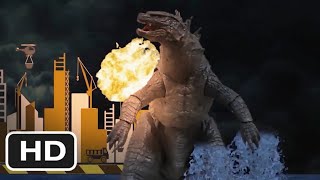 Godzilla attacks Pensacola Florida in Stop Motion HD  Godzilla vs Kong REUPLOAD [upl. by Velda127]