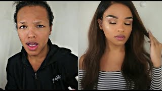 FROM BUM TO BADDIE A FUNNY SCHOOL GRWM [upl. by Farica]