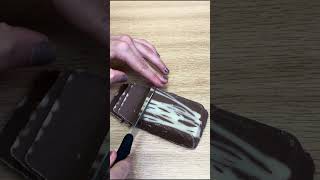 Stuffed Nutella fudge food chocolate asmr [upl. by Iem]