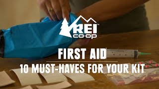 10 MustHaves for Your Hiking FirstAid Kit  REI [upl. by Alsworth103]