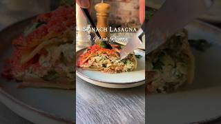 Easy Lasagna spinach and ricotta [upl. by Seditsira255]