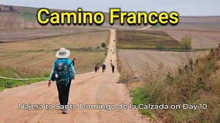 10  Camino Frances  Najera to Santo Domingo de la Calzada  207km [upl. by Llenrap806]