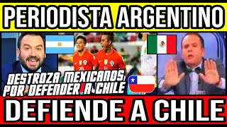 Periodista Argentino DEFIENDE a Chile 🇨🇱 Chile Valparaiso ViñaDelMar BioBio GranSantiago [upl. by Nomolas]