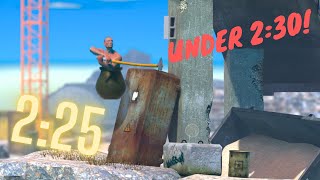 Getting Over It Speedrun  225879s [upl. by Biddick]