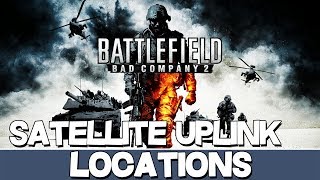 Battlefield Bad Company 2  All Satellite Uplink Locations [upl. by Pena475]