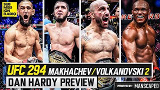 Dan Hardy UFC 294 Preview Islam Makhachev vs Alex Volkanovski 2 Khamzat Chimaev vs Kamaru Usman [upl. by Eidroj]