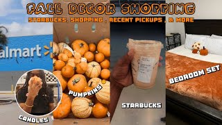 Fall Vlog  Decor Shopping  Store Runs  Room Transformation  Rants [upl. by Ahseki]