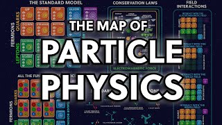 The Map of Particle Physics  The Standard Model Explained [upl. by Hashum974]