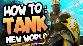 New World Tank GuideBuild How To Tank in New World [upl. by Kall900]