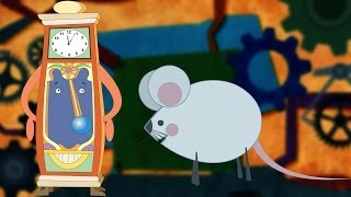 Hickory Dickory Dock  Nursery Rhyme with Lyrics [upl. by Ramor540]