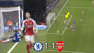 Chelsea 11 Arsenal  Martinelli amp Pedro Neto Goals All Goals amp Highlights [upl. by Eniladam]