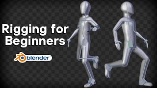 Character Rigging for Beginners Blender Tutorial [upl. by Bonina]