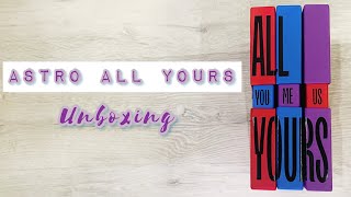 ✨ Распаковка альбома Astro 아스트로 All Yours  Astro Unboxing ✨ [upl. by Norraa]