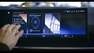 How To Use The Navigation System On BMW iDrive 8 [upl. by Eelik]