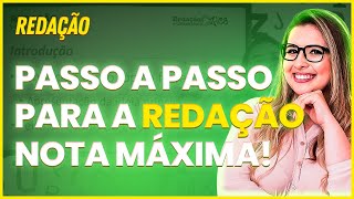 COMO FAZER UMA REDAÇÃO NOTA MÁXIMA  Professora Pamba [upl. by Orapma682]