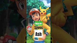 Pikachu helps ash from the attack shorts viralshorts pokemon [upl. by Firahs]