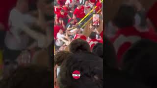 Close up footage of the fight between Turkey and Georgia fans 🇬🇪🇹🇷 ultras [upl. by Parent]