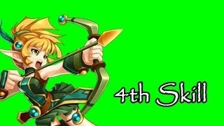 Grand Chase  Lire 4th Skill Review [upl. by Rydder585]