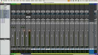 Film Trailer Mixing Workflow  Atmos Pro Tools  1  Setup [upl. by Irihs]