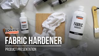 Fabric hardener presentation  Textilkeményítő bemutató [upl. by Eillam362]