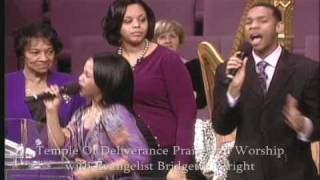 Evangelist Bridgette Wright Praise And Worship At TOD [upl. by Drahser704]