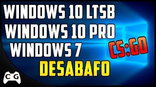 Testando Windows 10 no CSGO [upl. by Annahsad785]