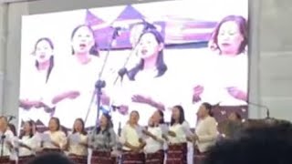 monyakshu women singing in KBBB youth conventions 2024 [upl. by Jaynes]