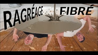 Ragréage fibré sur plancher bois [upl. by Nahpets]